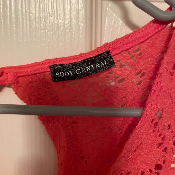 Coral summer dress! Size Small - Picture 4 of 4